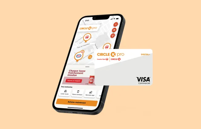 Circle K Pro card and app