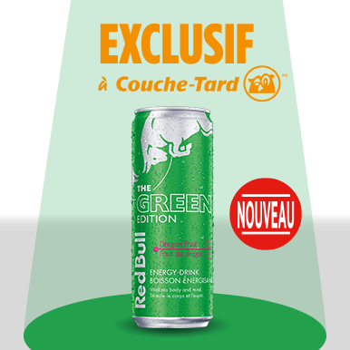 Red Bull saveur exclusif à Couche-Tard
