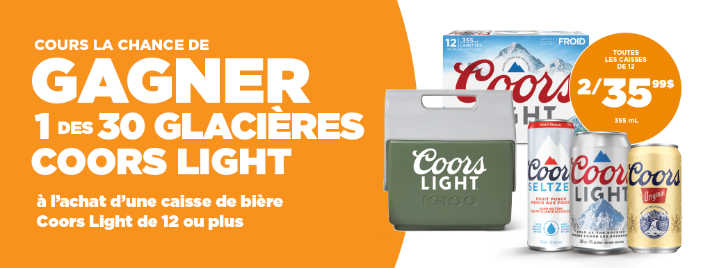 Coors Light Glacière