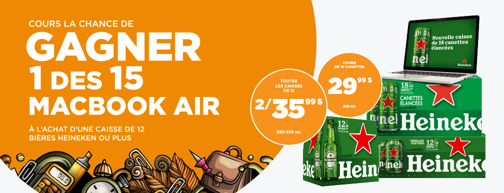 Heineken + MacBook
