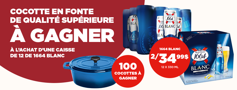1664 - concours cocotte en fonte à gagner