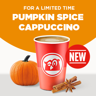 NEW Pumpkin Spice Cappuccino