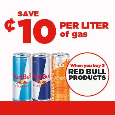 Fuel and Red Bull Promotion
