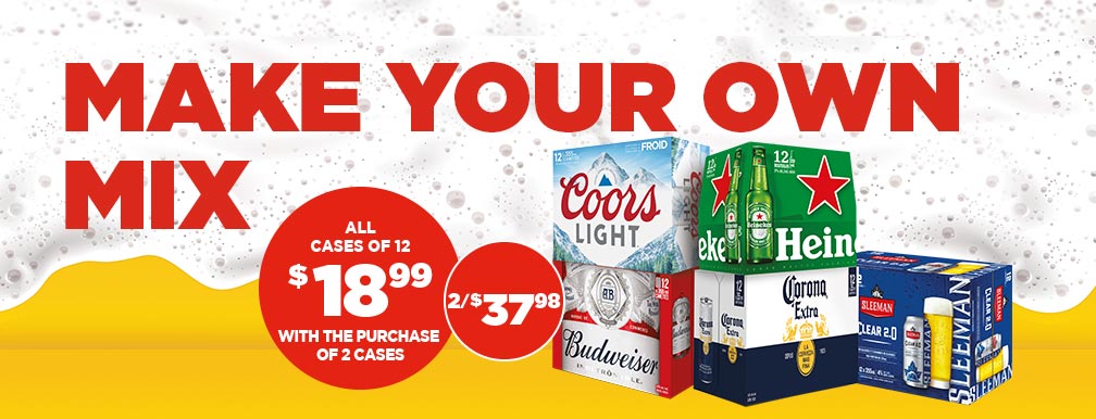 cases of 12