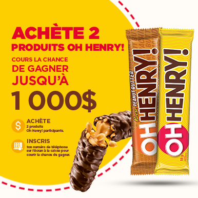 Concours OH HENRY! 