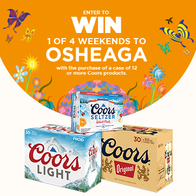 Osheaga and Coors Contest