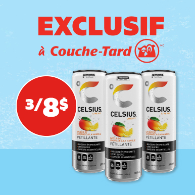 New Celcius only 3/8$
