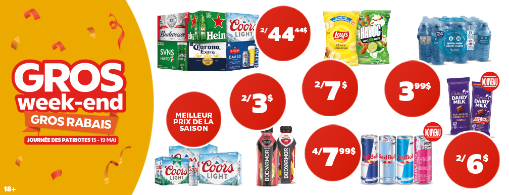 gros weekend des patriotes