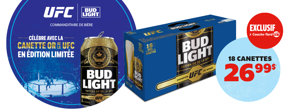 Canette Or de la UFC