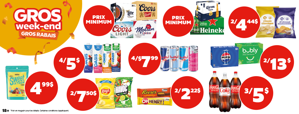 Gros Week-end du temps des Fêtes