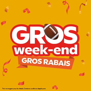 Gros week-end Gros rabais