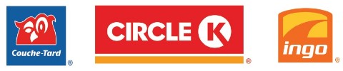 couche-tard, circle k, ingo logos